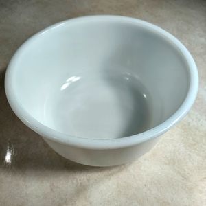 Vintage Milk Glass Mixer Bowl